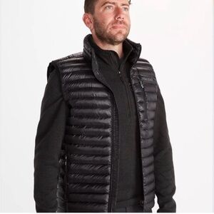 Marmot Avant Featherless Vest in Black Size Large